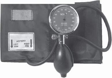 Nova Palm Model Aneroid Blood Pressure Unit with Large Dial