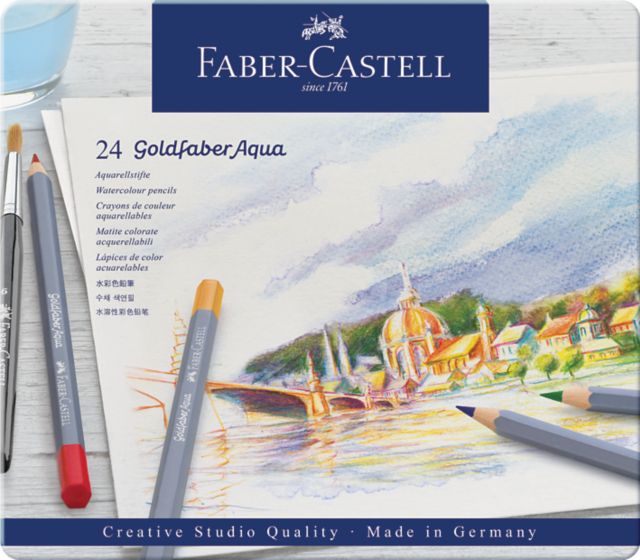 Goldfaber Watercolor Pencil Set 24-Color