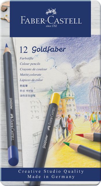 GOLDFABER COLORED PENCIL  SET 12-COLOR