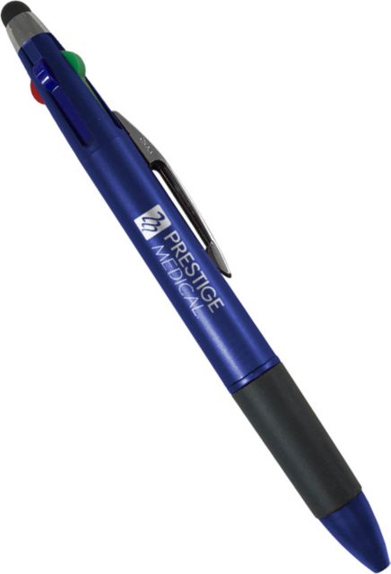DELUXE 4 COLOR CHART PEN IN SLIDE PACK-COBALT