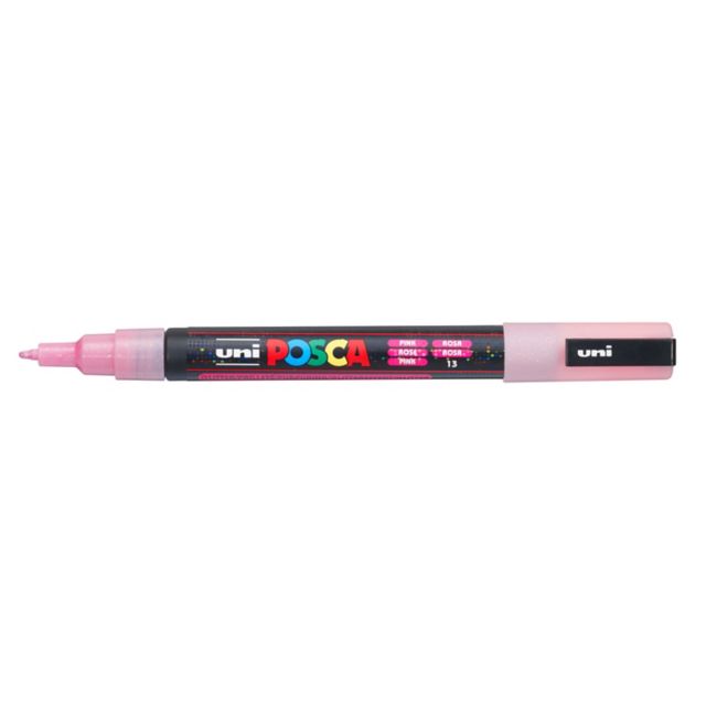 Posca Paint Marker PC-3M Fine Glitter Pink