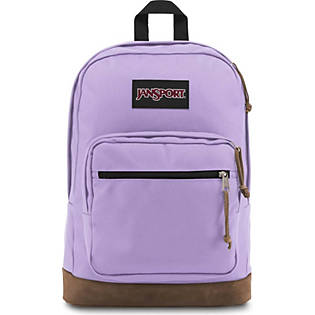 JanSport RIGHT PACK CORDURA & SUEDE Premium Large Backpack PURPLE DAWN