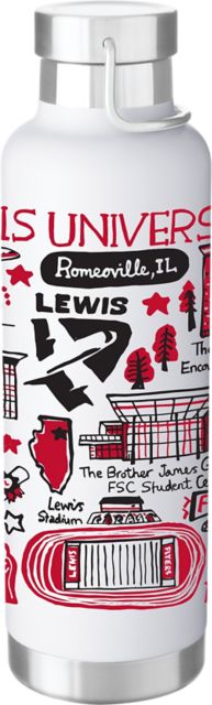 Lewis University 24 oz. Bottle
