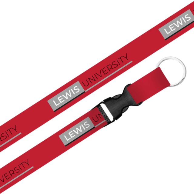 Lewis University Lanyard with Buckle