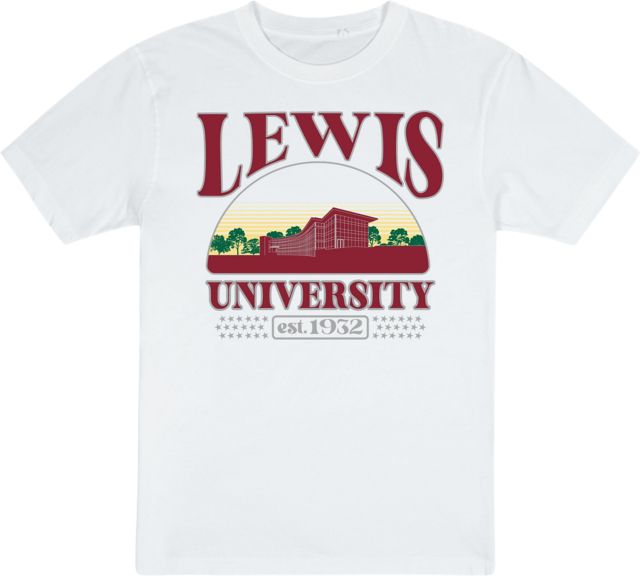 Lewis University Garment Dye Short Sleeve T-Shirt - ONLINE ONLY