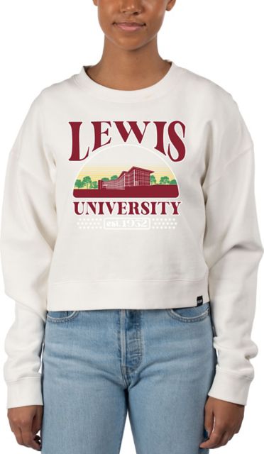 Lewis University Women's Cropped Crewneck