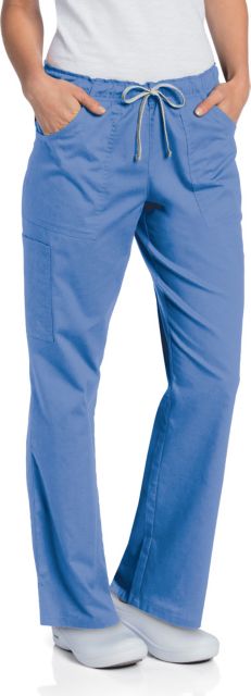 Women's Elastic Cargo Drawstring Flare Pant Ceil 4X Large