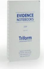 Triform Evidence Notebook 3.5x5