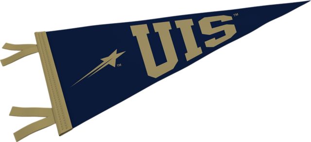 University of Illinois at Springfield Prairie Stars 9'' x 24'' Pennant