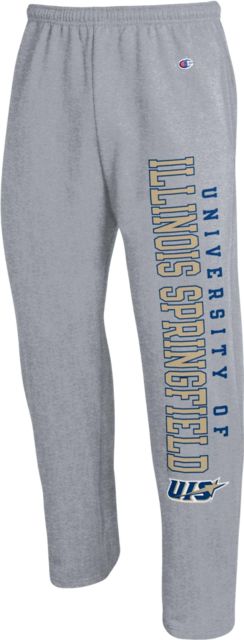 University of Illinois at Springfield Open Bottom Sweatpants
