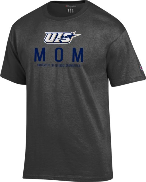 University of Illinois at Springfield Prairie Stars Mom Short Sleeve T-Shirt