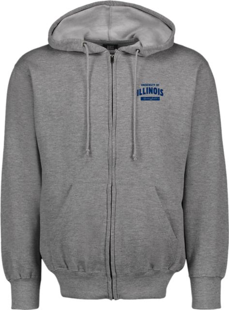 University of Illinois at Springfield Full Zip Hood
