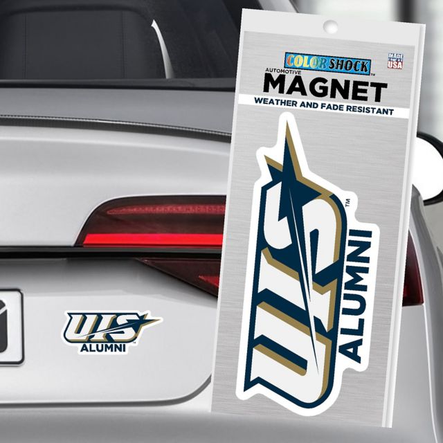 University of Illinois at Springfield Alumni 4x4 Magnet