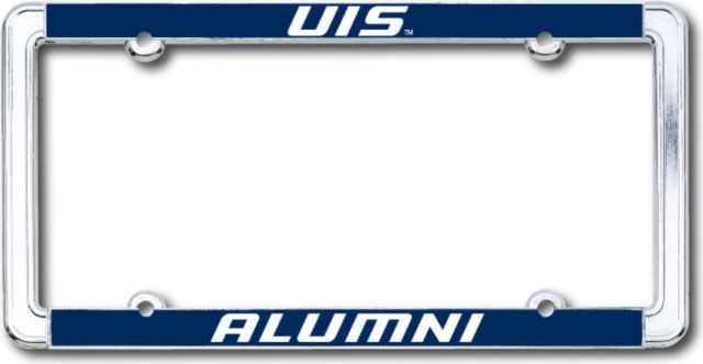 University of Illinois at Springfield Alumni Thin Dome License Plate Frame