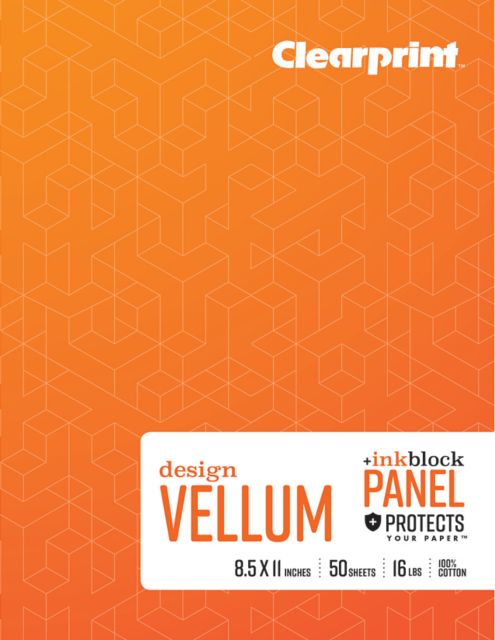 VELLUM BOOK PLAIN 8.5X11