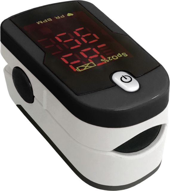 PULSE OXIMETER-BLK/WHT