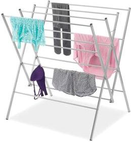 Whitmor Spacemaker Drying Rack, White