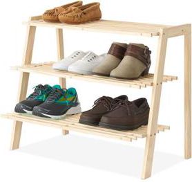 Whitmor Wood Shoe Shelves ONLINE ONLY University of Houston