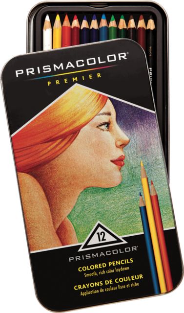 Prismacolor Premier Thick Core Colored Pencil Set - 24-Color Set