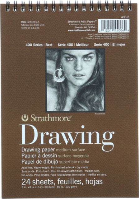 Drawing Light Weight 400 Series 6X8 24/Sheets