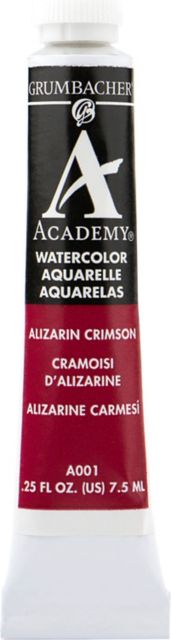 ACADEMY WATERCOLOR ALIZARIN CRIMSON 7.5ML