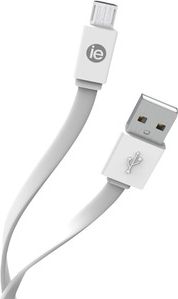 iEssentials 4ft Long, Fast Charge, Tangle Free microUSB Cord