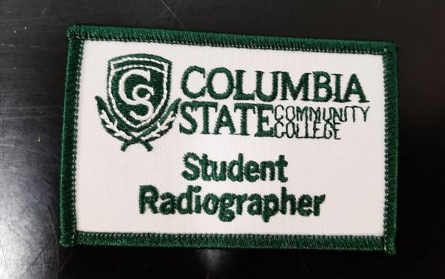 COLUMBIA ST RADIOGRAPHER PATCH