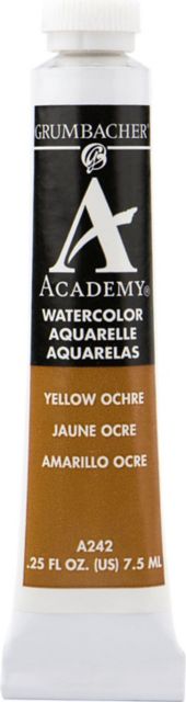 Academy Watercolor Yellow Ochre 7.5ML