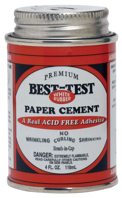 RUBBER PAPER CEMENT 4 OZ
