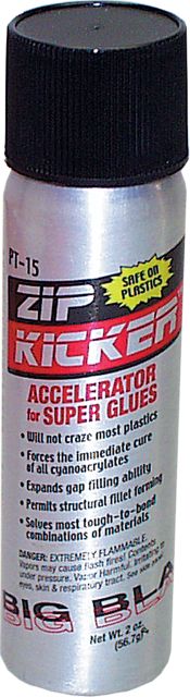Zip Kicker Aerosol Accelerator 2 oz.