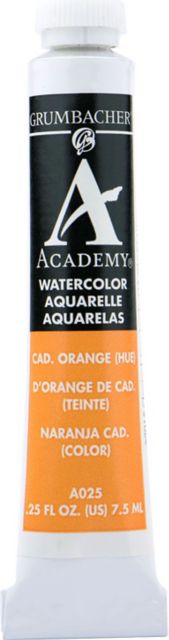 Academy Watercolor Cadmium Orange 7.5Ml