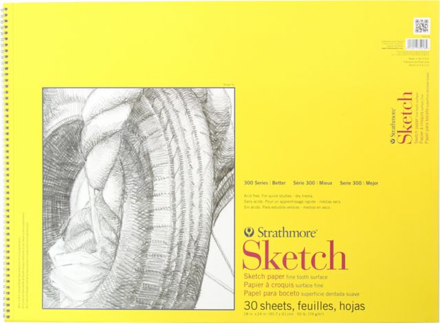 SKETCH 50# 18X24SB 30SH