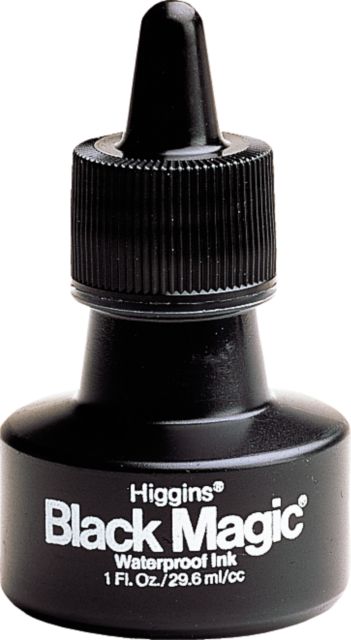 Higgins Ink Black Magic Waterproof 1 oz
