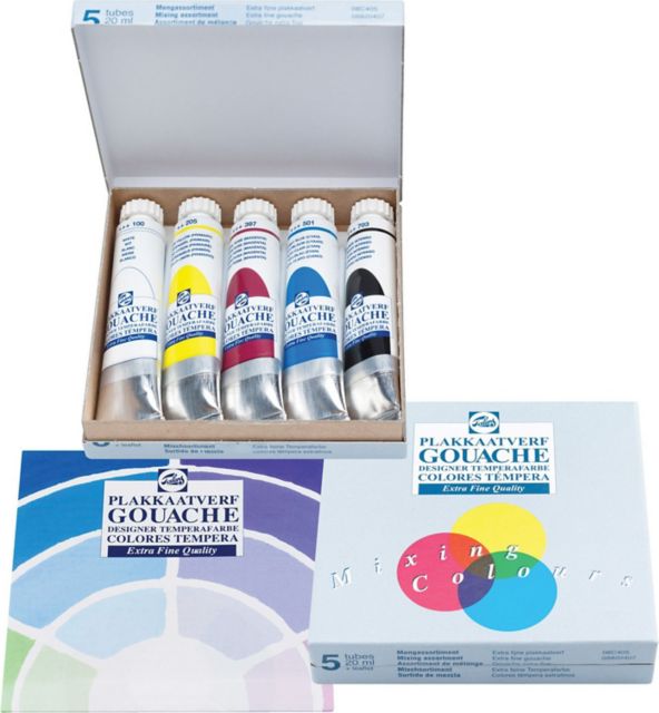 Gouache Mixing 5/Tube Set