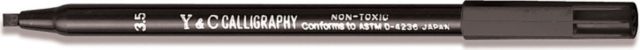 CALLIGRAPHY MARKER 3.5MM BLACK