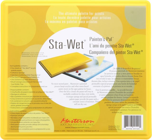 PALETTE STA-WET PAINTERS PAL