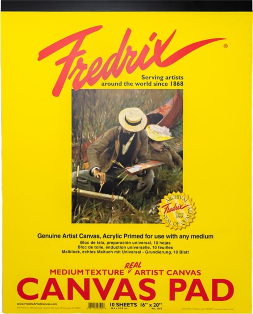 Real Canvas Pad 16X20