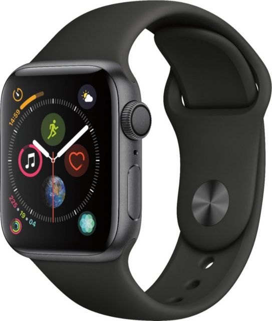 Apple Watch Series 4 (GPS) 40mm Space Gray Aluminum Case with 