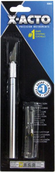 KNIFE X-ACTO #1 W/CAP CARDED