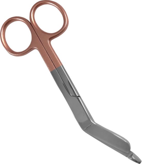 5.5IN COLORMATE LISTER BANDAGE SCISSOR IN SLIDE PACK-ROSE GOLD