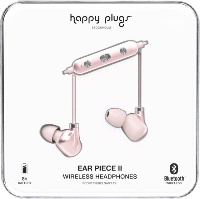 Happy Plugs Wireless II BT- Pink Gold - ONLINE ONLY