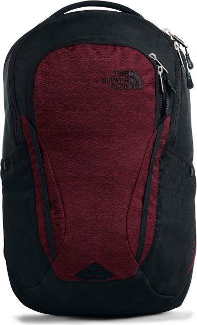 maroon north face backpack