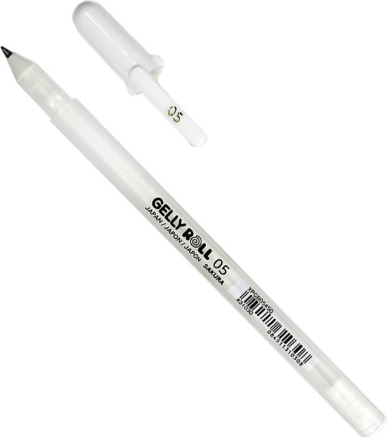GELLYROLL PEN FINE WHITE
