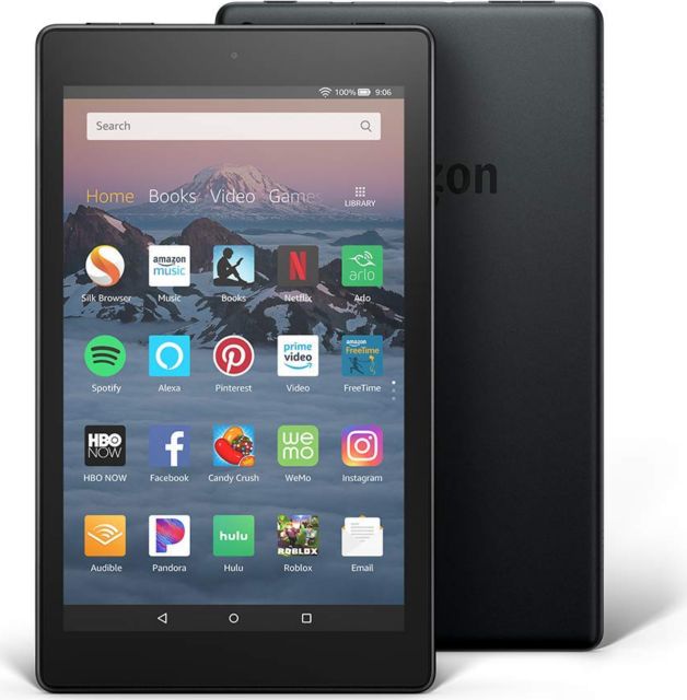 AMAZON FIRE HD 8" TAB 16GB BLK