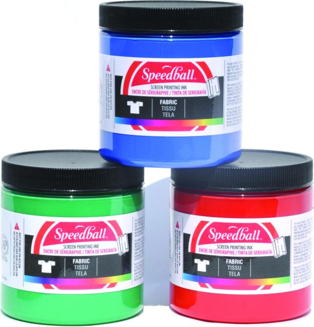 Fabric Screen Printing Ink 8 Oz Jar White