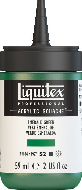 ACRYLIC GOUACHE 59ML EMERALD GREEN