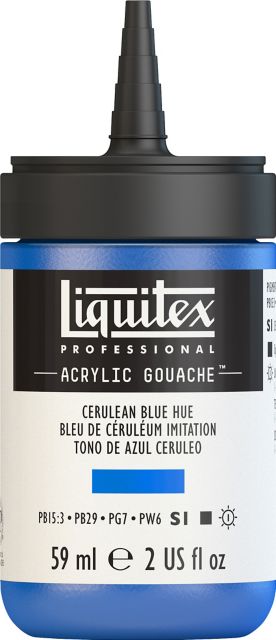 ACRYLIC GOUACHE 59ML CERULEAN BLUE HUE