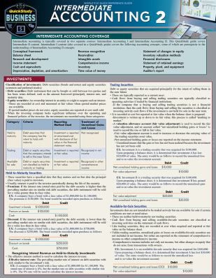 INTERMEDIATE ACCOUNTING 2