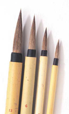 Series 150 Bamboo #6 Short Handle