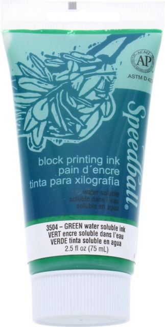 Block Ink Water Based 2.5oz Green
